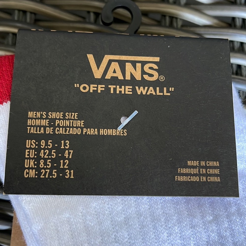 VANS “Off The Wall” Men’s socks - Picture 2 of 9
